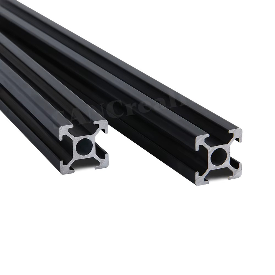 SANBrother Aluminium Profil 1515 eloxiert für DIY 3D-Drucker und CNC-Werkbank, Länge: 100 cm, Farben: Silber oder Schwarz - Bild 2