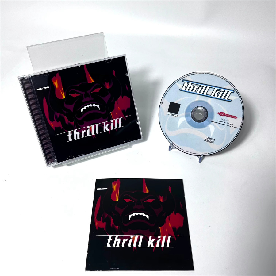 Thrill Kill Spielkopie-CD für PlayStation mit Handbuch, NTSC U/C J PAL-Version, Action-Spiel in Multicolour - Bild 5