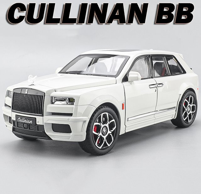MAKEDA Rolls-Royce Cullinan, Spielzeugmodellauto, 1:20, Metall, Licht und Sound - Bild 1