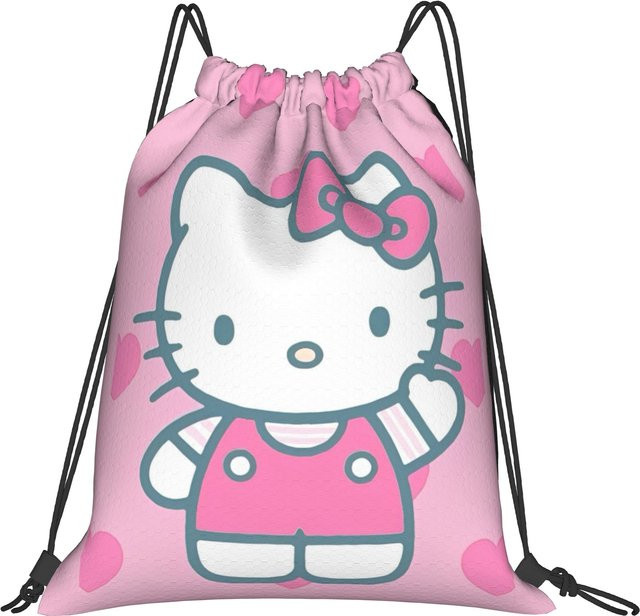 K-Kittys Say Hello Bag Rucksack mit Kordelzug, Sport- und Turnbeutel - Bild 1