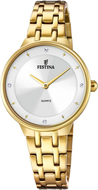 Festina Armbanduhr, Quarz, Edelstahl, Silber, 31 mm, Damen - Bild 1