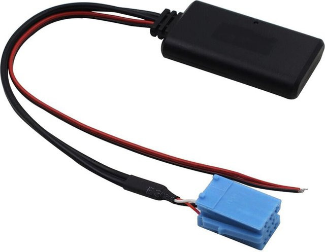 Bluetooth Aux Adapter Wireless Radio für Audi Chorus 2 Konzert in Schwarz - Bild 1