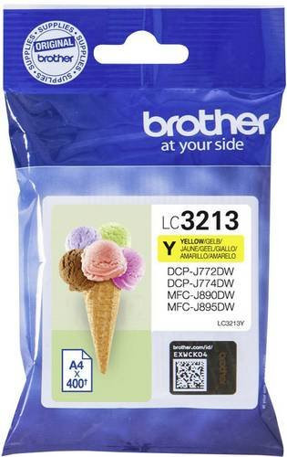 Original Brother Tintenpatrone LC-3213Y Gelb für Inkjet-Drucker - Bild 1