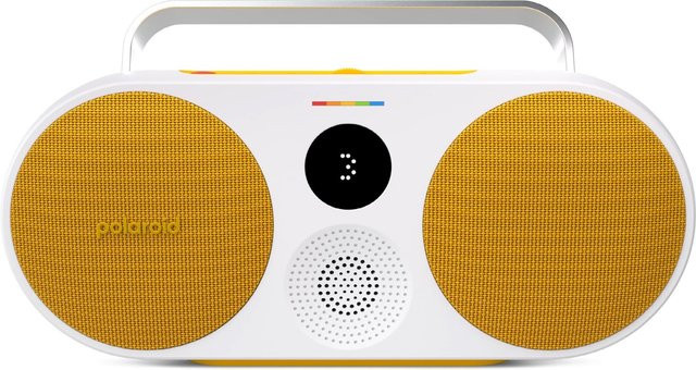 Polaroid P3 Music Player Bluetooth-Lautsprecher in Gelb und Weiß - Bild 1