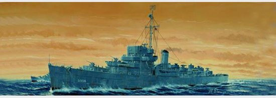Trumpeter USS England DE-635, Fahrzeuge - Bild 1