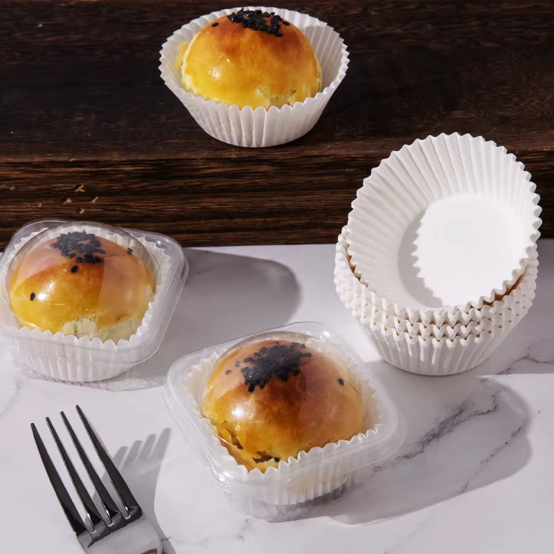 Weiße Party-Backformen aus Papier für Muffins, Cupcakes und Schokolade, 500/1000 Stück - Bild 3