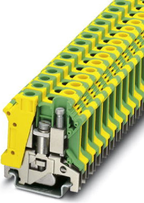 Phoenix Contact Anschlussblock USLKG 10 N Schutzleiterklemme Gelb-Grün - Bild 2