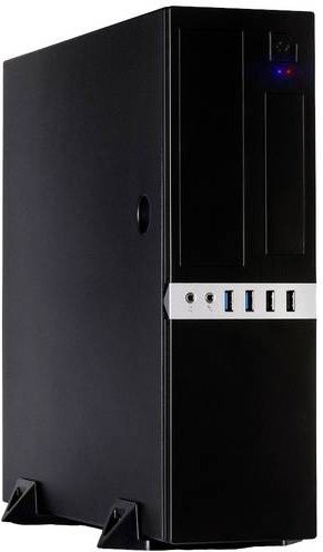 Inter-Tech IT-503 Mini-Tower PC-Gehäuse in Schwarz - Bild 1