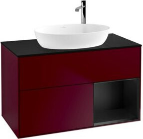 V&B Waschtischunterschrank Finion 100 in Blau lackiert - Bild 1