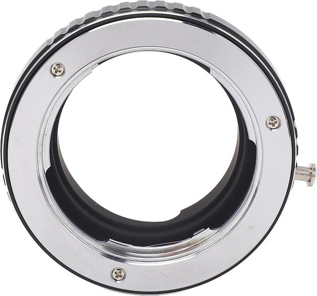 Objektivanschlussadapter aus Aluminiumlegierung für die präzise Montage von Minolta MD auf L M Mount in Weiß von CosyHome - Bild 1