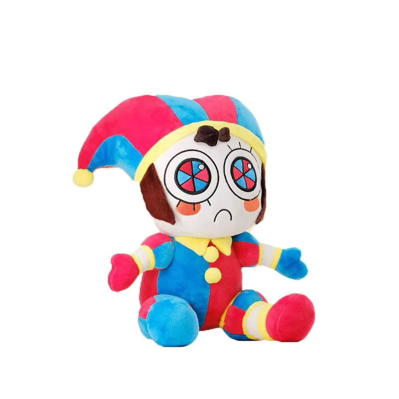 Bandai The Amazing Digital Circus Pomni Jester Clown Plüschtier, bunt - Bild 2