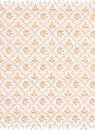 Quenin Fabric Myosotis Capucine Floral Textil Dekoration mehrfarbig - Bild 1