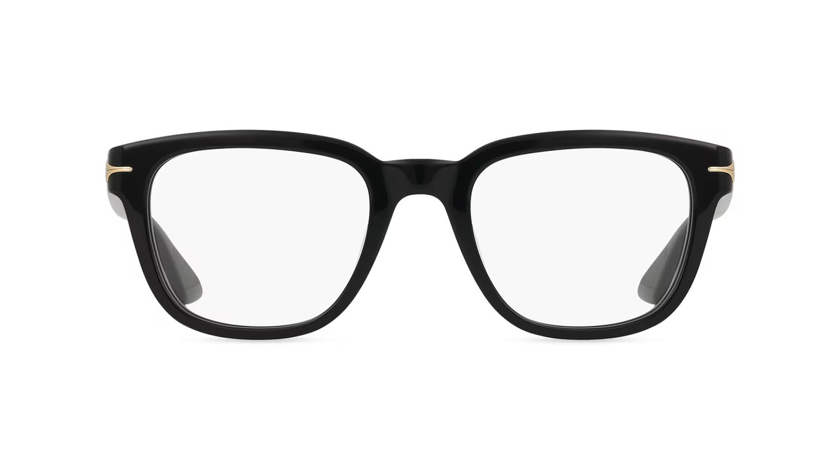 Montblanc MB0305O Korrektionsbrille, Vollrand, Quadratisch, Unisex, Acetat, Schwarz - Bild 1