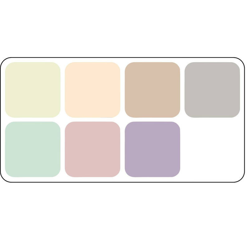 POCOline Raumfarbe Zarte Farben Lilie in Lila und Gelb mit floralem Design für 10 l - Bild 1