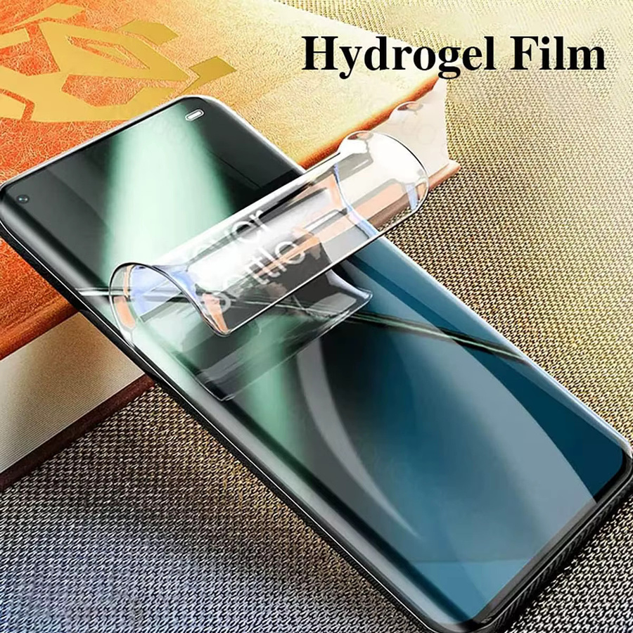 4er Pack Hydrogel Display Schutzfolien für OnePlus 5T 6T 7T 8T Pro 9 9R in Transparent mit voller Abdeckung - Bild 6