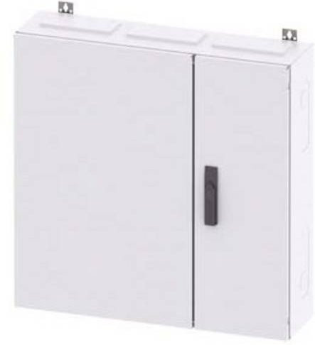 Siemens Wandschrank Verteilungskasten aus Stahl in Grau B: 80 cm, H: 80 cm, T: 21 cm - Bild 1