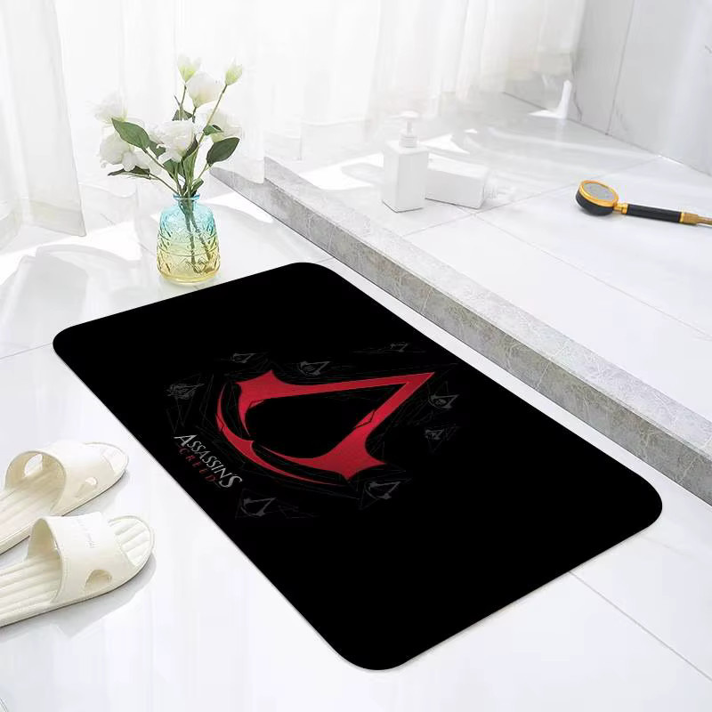Beast Kingdom Assassins C-Creed Teppich als Antirutschmatte und Fußmatte in Schwarz - Bild 6