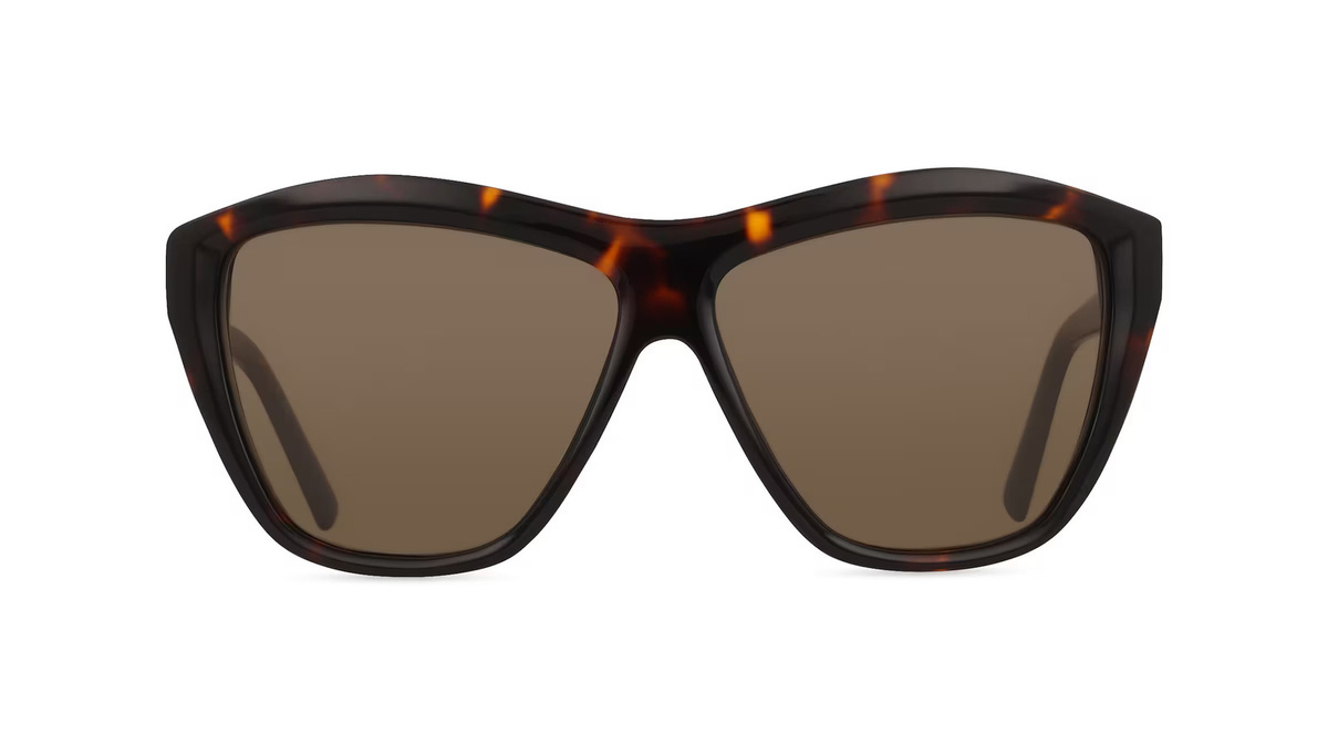 DKNY DK544S Sonnenbrille, Vollrand, Quadratisch, Acetat, Unisex, braun - Bild 1