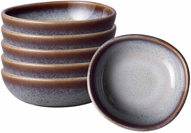 Villeroy & Boch like. Schälchen Lave Beige 6er Set B/T/H: 11 x 10 x 3,2 cm - Bild 1