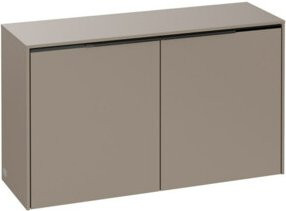 V&B Sideboard Subway 3.0 Wandmontiert in Taupe Matt mit monochromem Griff B: 72,8 cm, T: 42,3 cm, H: 25,6 cm - Bild 1
