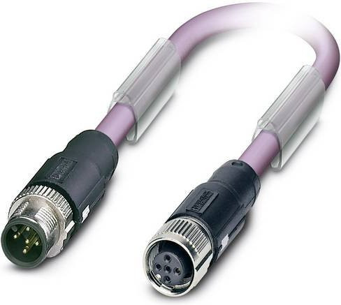 Phoenix Contact 1518164 Sensor-Aktor-Datensteckverbinder M12 Stecker gerade Buchse 2-polig 15,00 m - Bild 1