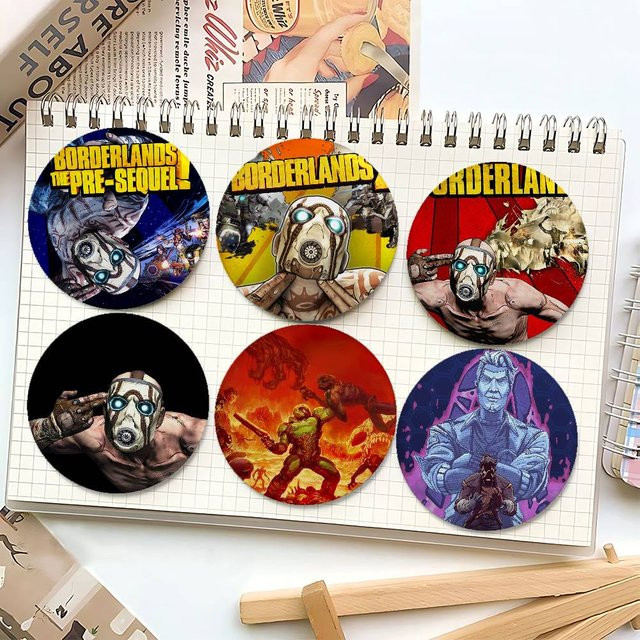 52TOYS Borderlands Spielabzeichen, Zubehör, Metall, Bunt / Mehrfarbig - Bild 1
