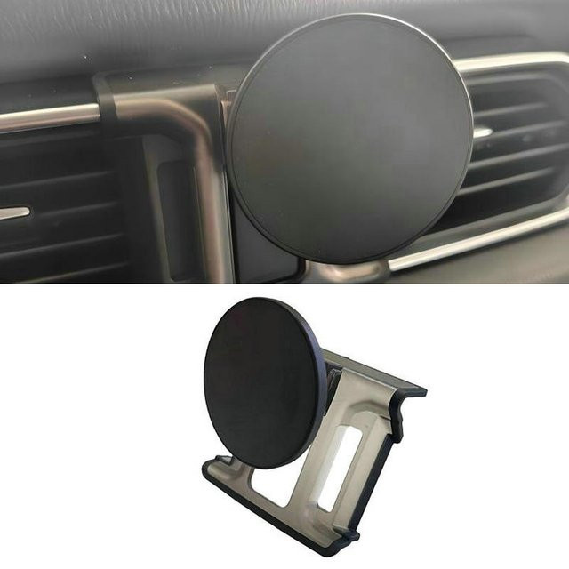 Magnetische Auto-Handyhalterung für Mazda CX-5 und CX-8 (2017-2025), vibrationsfester Handyhalter in Schwarz - Bild 1