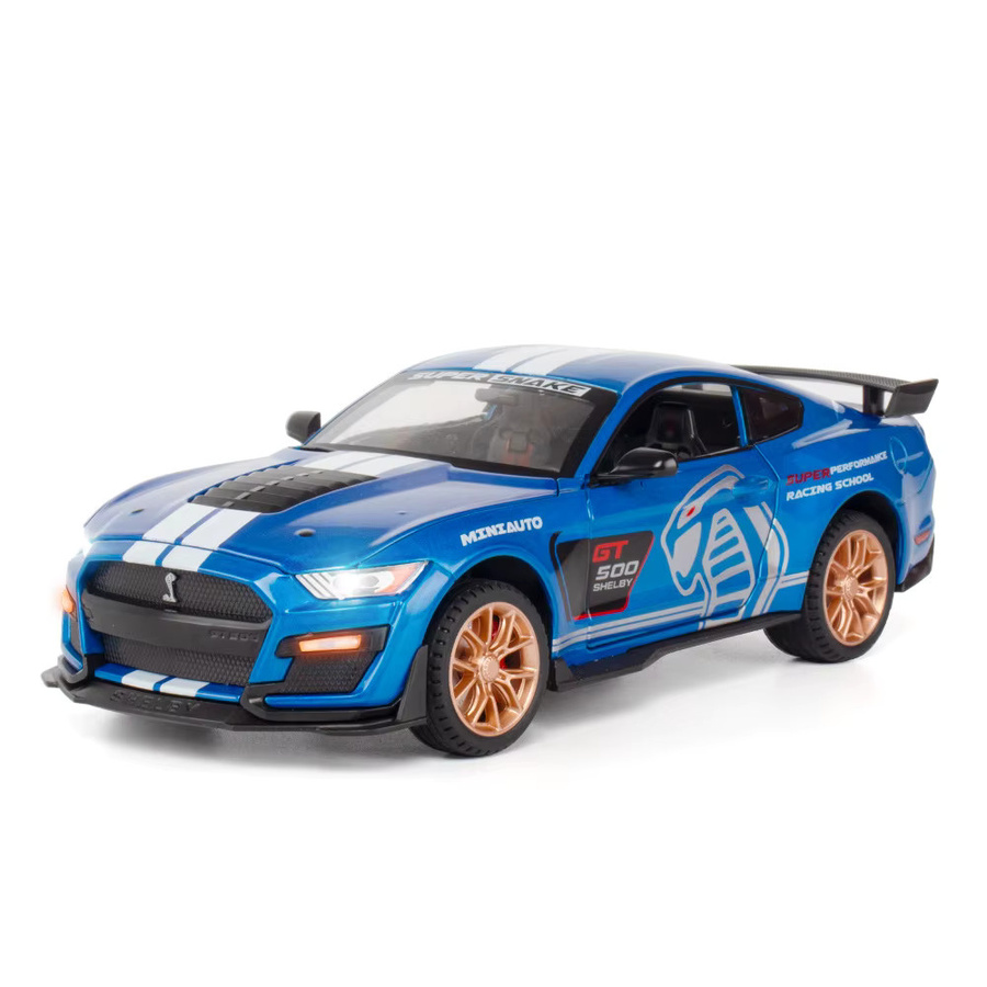 KaKBeir Viper GT Simulation, Modellauto, 1:24, Metall, Blau - Bild 6