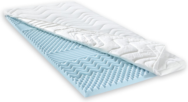 Sleepsy Nalukai Viscoschaumtopper in Weiß, Höhe: 7 cm, B/T: 90 x 200 cm - Bild 1