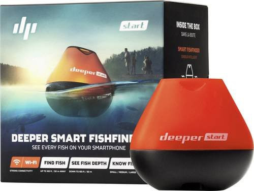 Deeper Start Sonar WiFi Fischfinder in Orange - Bild 1