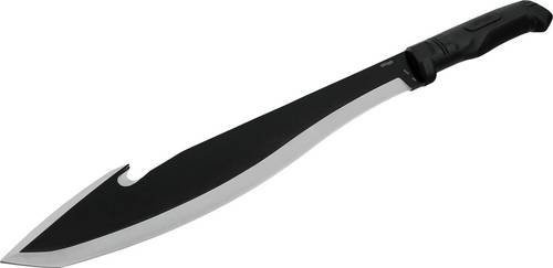 Walther MachTac 1 Profi Forst- und Gärtnermesser in Schwarz mit 550 mm Klingenlänge und 765 g Kopfgewicht - Bild 1