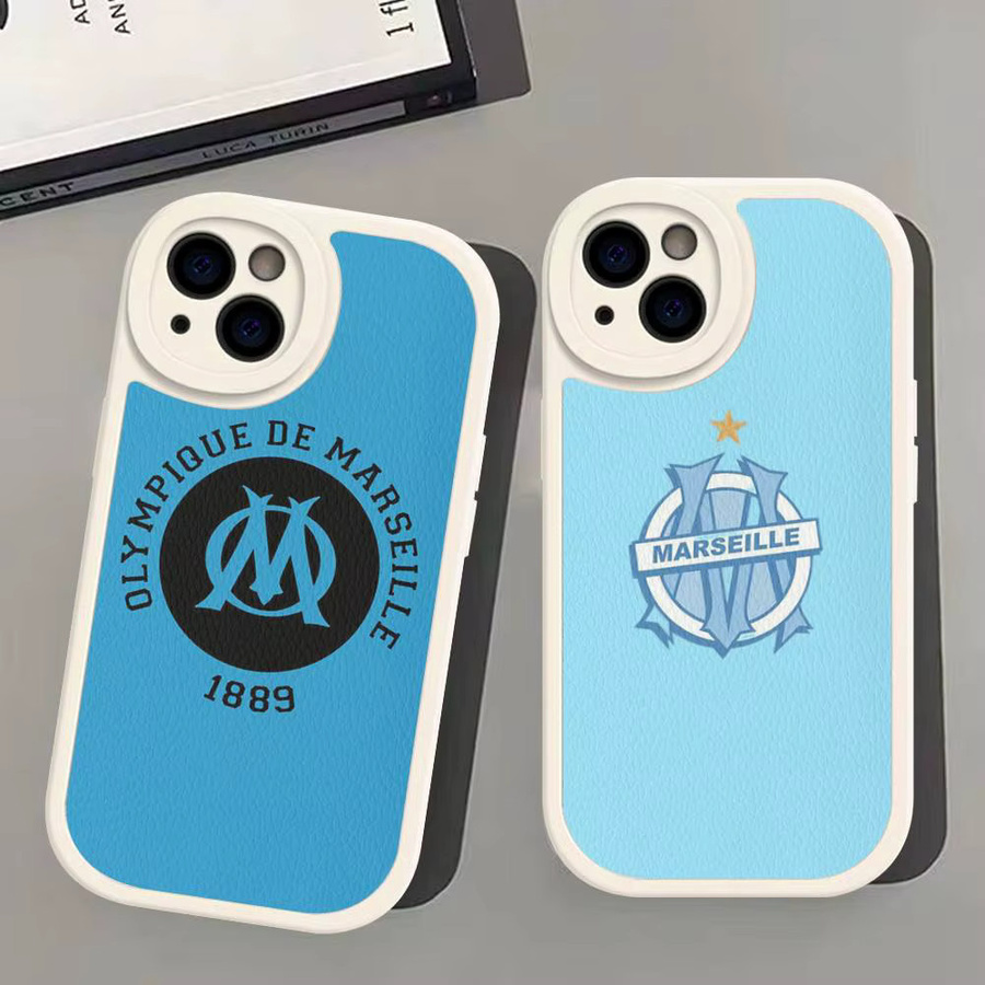 Potdemiel Handyhülle für iPhone 16 15 14 13 12 11 Pro Max Plus Leder Soft Case in Blau - Bild 2
