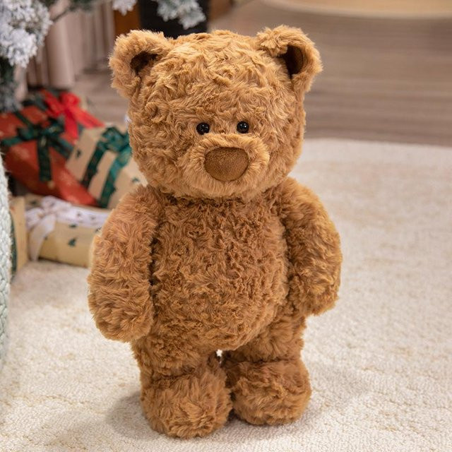 Yiran toy Gute Nacht Bär Plüschtier, 45cm, Braun - Bild 1