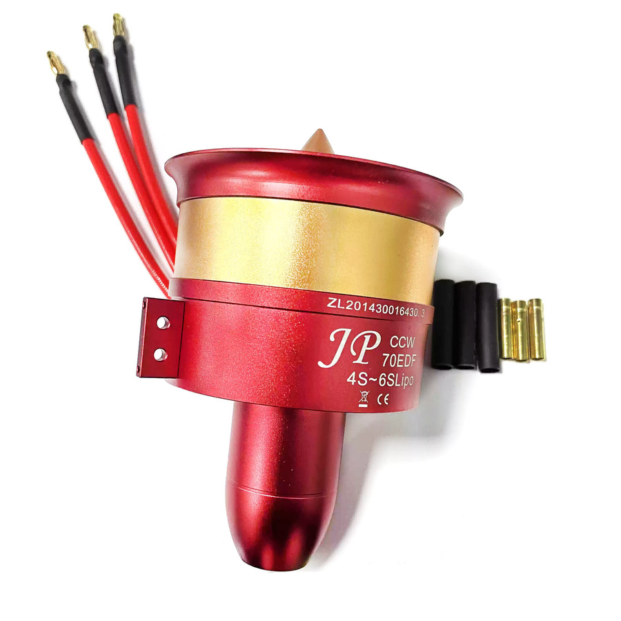 JP Metall-Impeller EDF Set, 12-Blatt-Motor, Elektrisch, Metall - Bild 2
