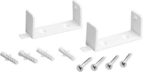 Weidmüller PVI DC WALL BRACKET Montagefuß aus Kunststoff in Weiß, B: 69,3 mm, T: 27,4 mm - Bild 1
