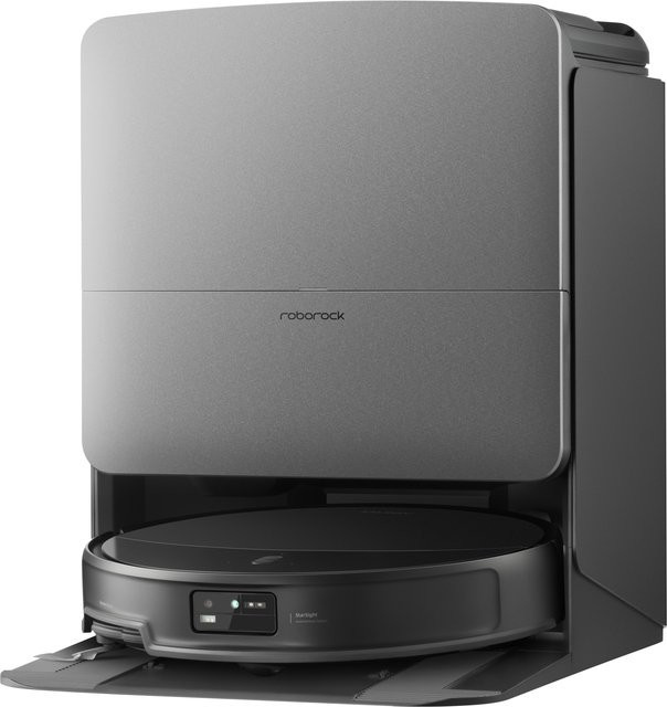 Roborock Saros 20X Saugroboter mit Wischfunktion und RockDock Station in Schwarz mit 36000 Pa Saugkraft und Smart Home Integration - Bild 1