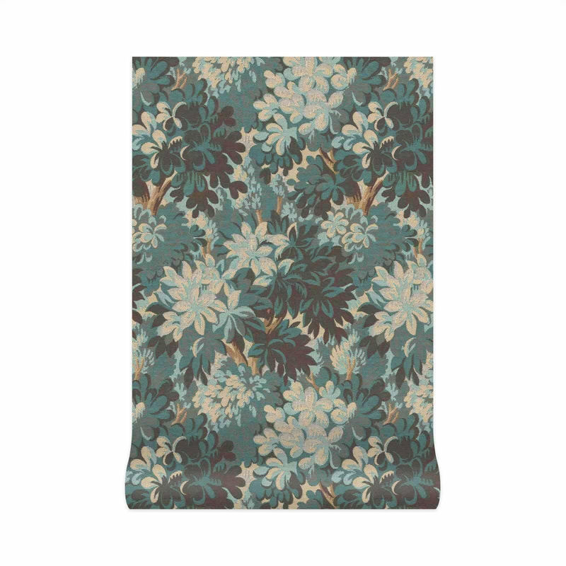 House of Hackney Tapete Silva in Cerulean mit floralem Naturdesign - Bild 3