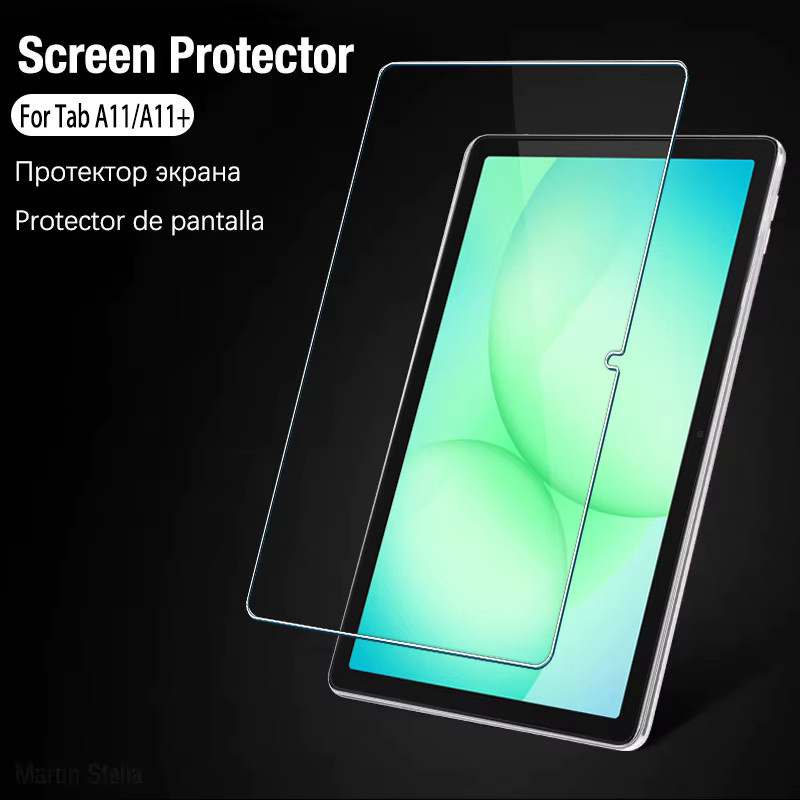 Samsung Galaxy Tab A11 Plus Displayschutzfolie aus gehärtetem Glas, transparent, 8,7 Zoll - Bild 3