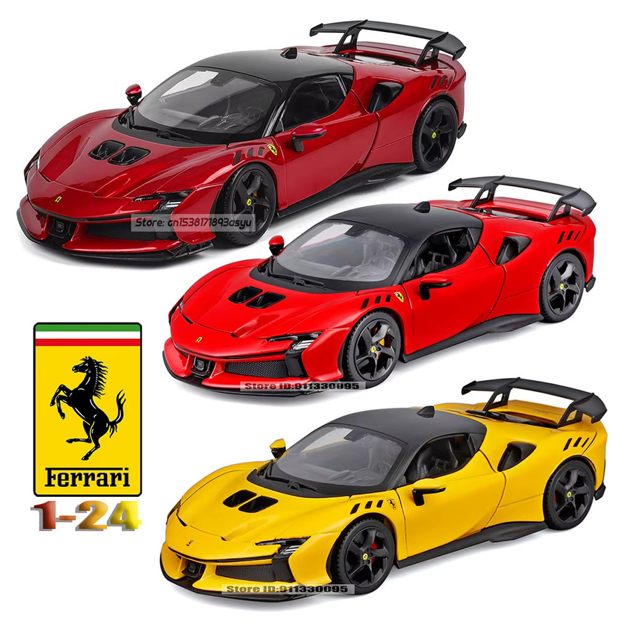 Bburago Ferrari SF90 XX STRADALE, Fahrzeugmodell, 1:24, Metall, ab 14 Jahren - Bild 2