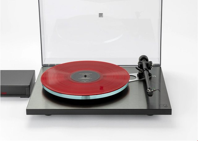 Rega Planar 3 RS Sondermodell und Nd5 Plattenspieler in Schwarz und Silber - Bild 1