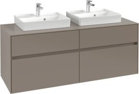 V&B Waschtischunterschrank Collaro für 2 Waschbecken B/H/T: 140 x 54,8 x 50 cm - Bild 1