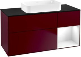 V&B Waschtischunterschrank Finion in Weiß Matt, Breite: 120 cm, Tiefe: 60 cm - Bild 1