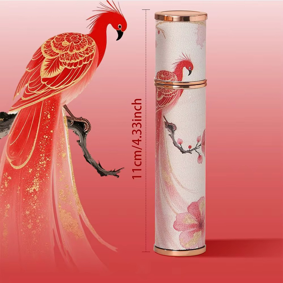 Phoenix Parfümzerstäuberflasche aus PU-Leder, 10 ml, Damen - Bild 3