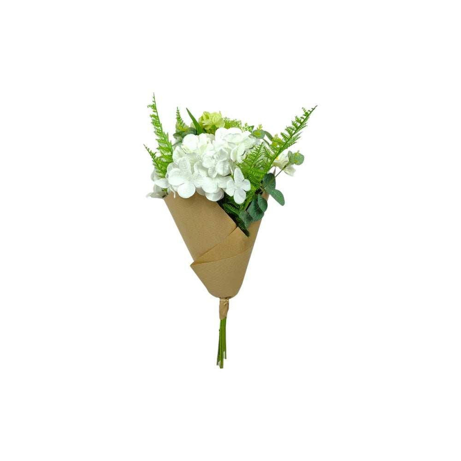 House of Nature Blumenstrauß Pure Serenity mit weißen Blumen und Grün für den Tisch - Bild 1
