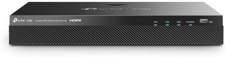 TP-Link VIGI NVR2016H-16MP IP Netzwerk-Videorecorder in Schwarz mit HDMI-Anschluss - Bild 1