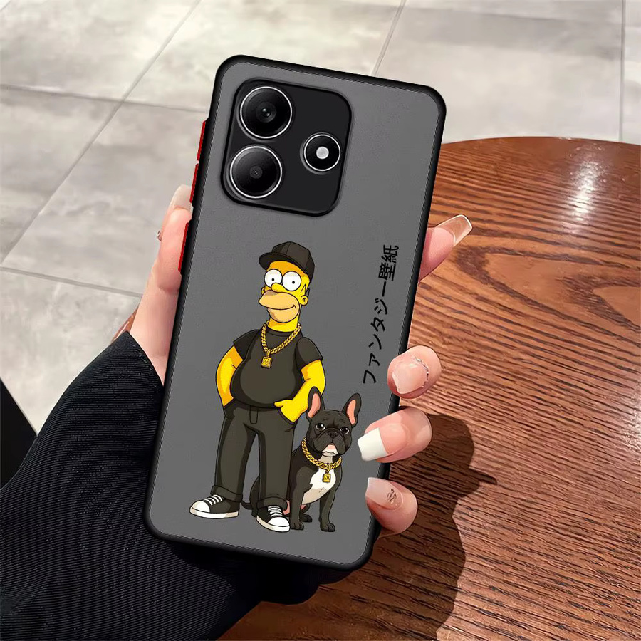 Die Simpsons Homer Handyhülle für Xiaomi Redmi Note 14 13 12 11 Pro Plus und weitere Modelle - Bild 3
