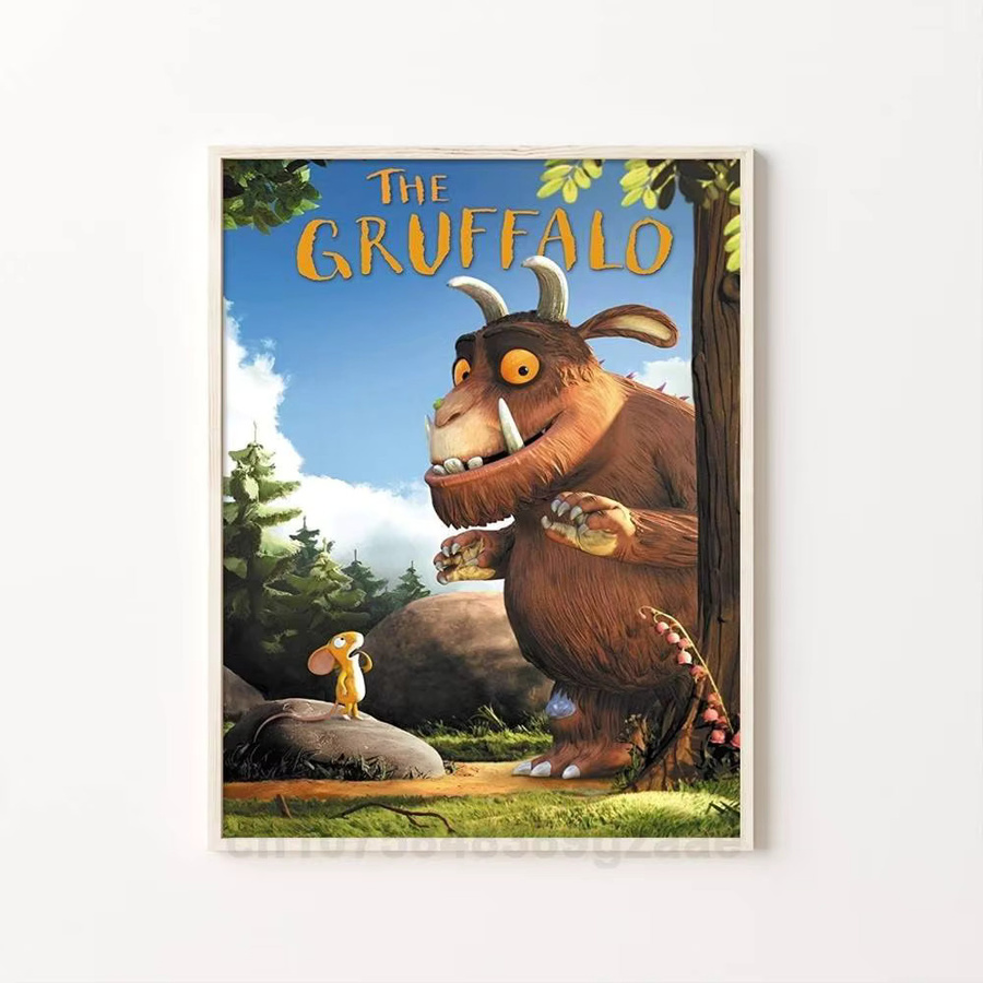 The Gruffalo Wandaufkleber als wasserfestes Poster in Mehrfarbig für deine Wanddekoration im Wohnzimmer oder Schlafzimmer - Bild 7