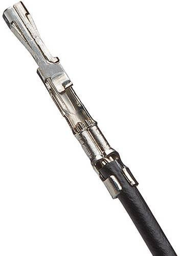 Molex Crimpkontakt mit Litze 79758-0011 in Schwarz und Silber - Bild 1