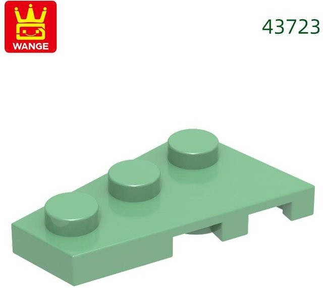 Yiran toy 43723 2x3 Linke Keilplatte Bausteine 156-teiliges Set - Bild 1