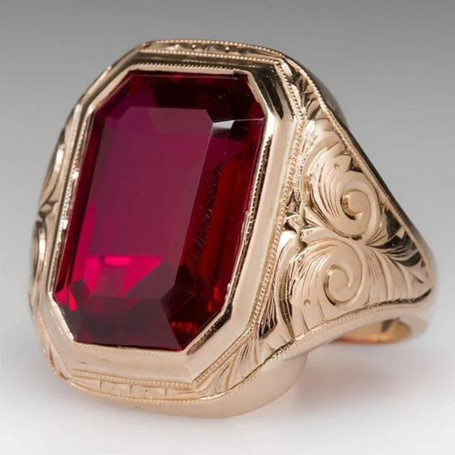 My fine jewelry Herrenring, Roségold, Zirkonia, 11 - Bild 1